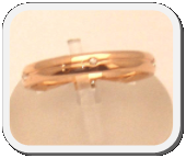 immagine fede nuziale in oro rosa con diamanti, immagine anello in oro rosa con diamanti, immagine fedi nuziali