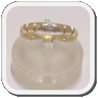 immagine fede nuziale in oro giallo con diamante, immagine anello in oro giallo con diamante, immagine fedi nuziali