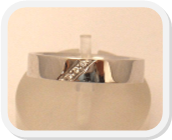immagine fede nuziale in oro bianco con diamanti, immagine anello in oro bianco con diamanti, immagine fedi nuziali
