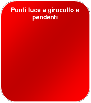 Rettangolo arrotondato: Punti luce a girocollo e pendenti