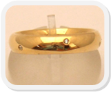 immagine fede nuziale in oro giallo con diamanti, immagine anello in oro giallo con diamanti, immagine fedi nuziali
