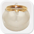 immagine fede nuziale in oro giallo con diamante, immagine anello in oro giallo con diamante, immagine fedi nuziali