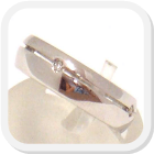 immagine fede nuziale in oro bianco con diamante, immagine anello in oro bianco con diamante, immagine fedi nuziali