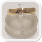 immagine fede nuziale in oro giallo con diamante, immagine anello in oro giallo con diamante, immagine fedi nuziali