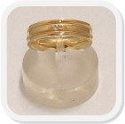 immagine fede nuziale in oro giallo con diamante, immagine anello in oro giallo con diamante, immagine fedi nuziali