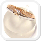 immagine fede nuziale in oro bianco e rosa con diamanti, immagine anello in oro bianco e rosa con diamanti, immagine fedi nuziali