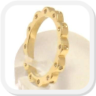 immagine fede nuziale in oro giallo con diamanti, immagine anello in oro giallo con diamanti, immagine fedi nuziali